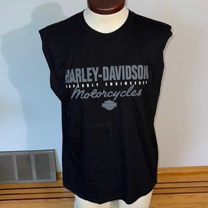 Harley Davidson JAMAICA Tropical Paradise Muscle Shirt